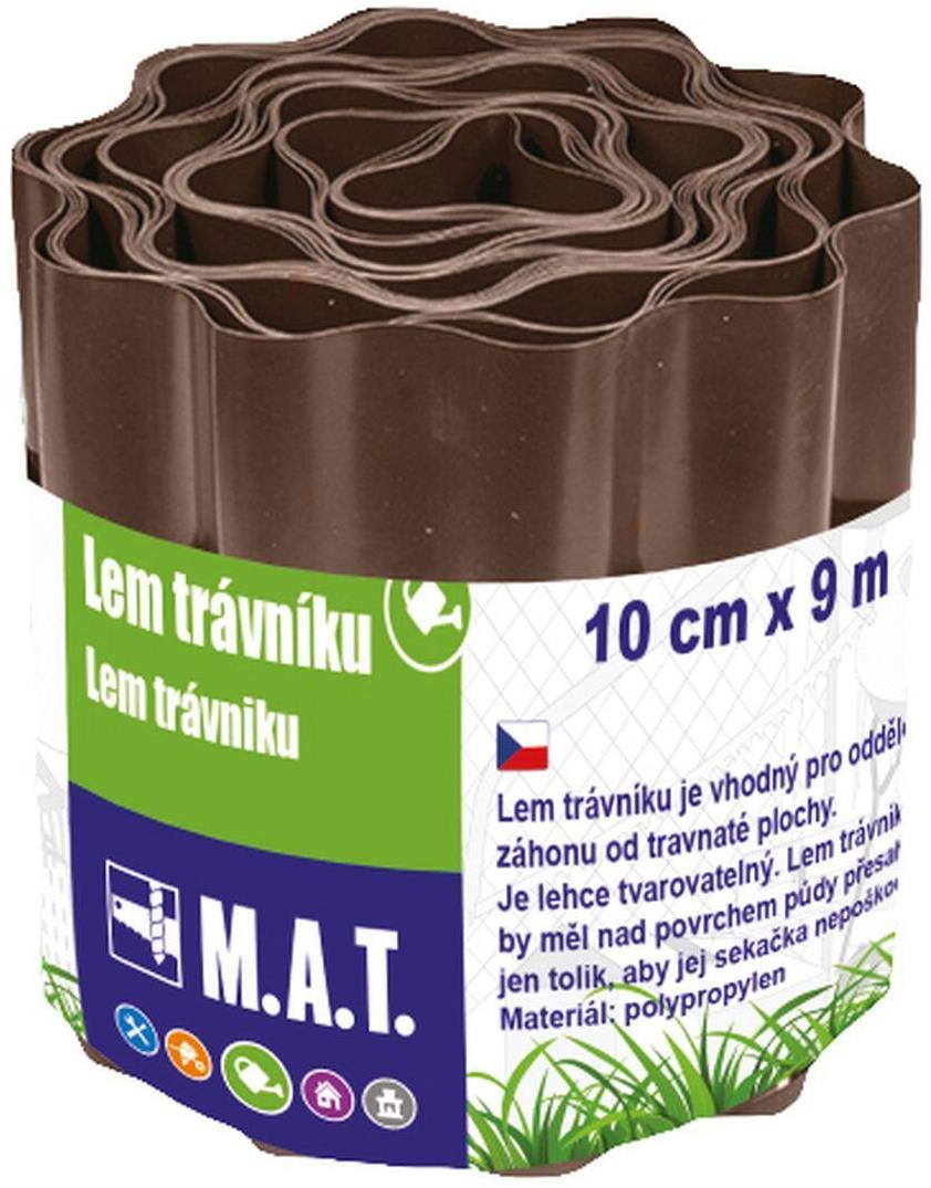 M.A.T Group Trávníkový lem, 10 cm × 9 m