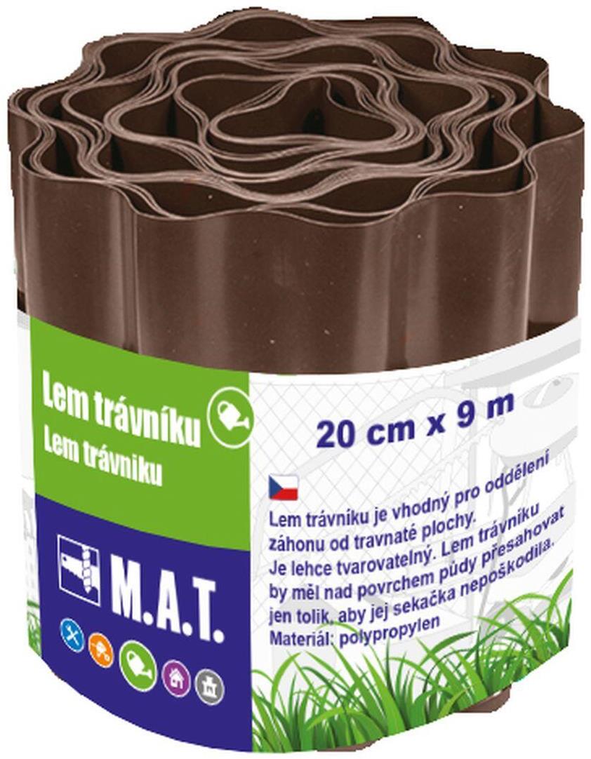 M.A.T Group Trávníkový lem, 20 cm × 9 m