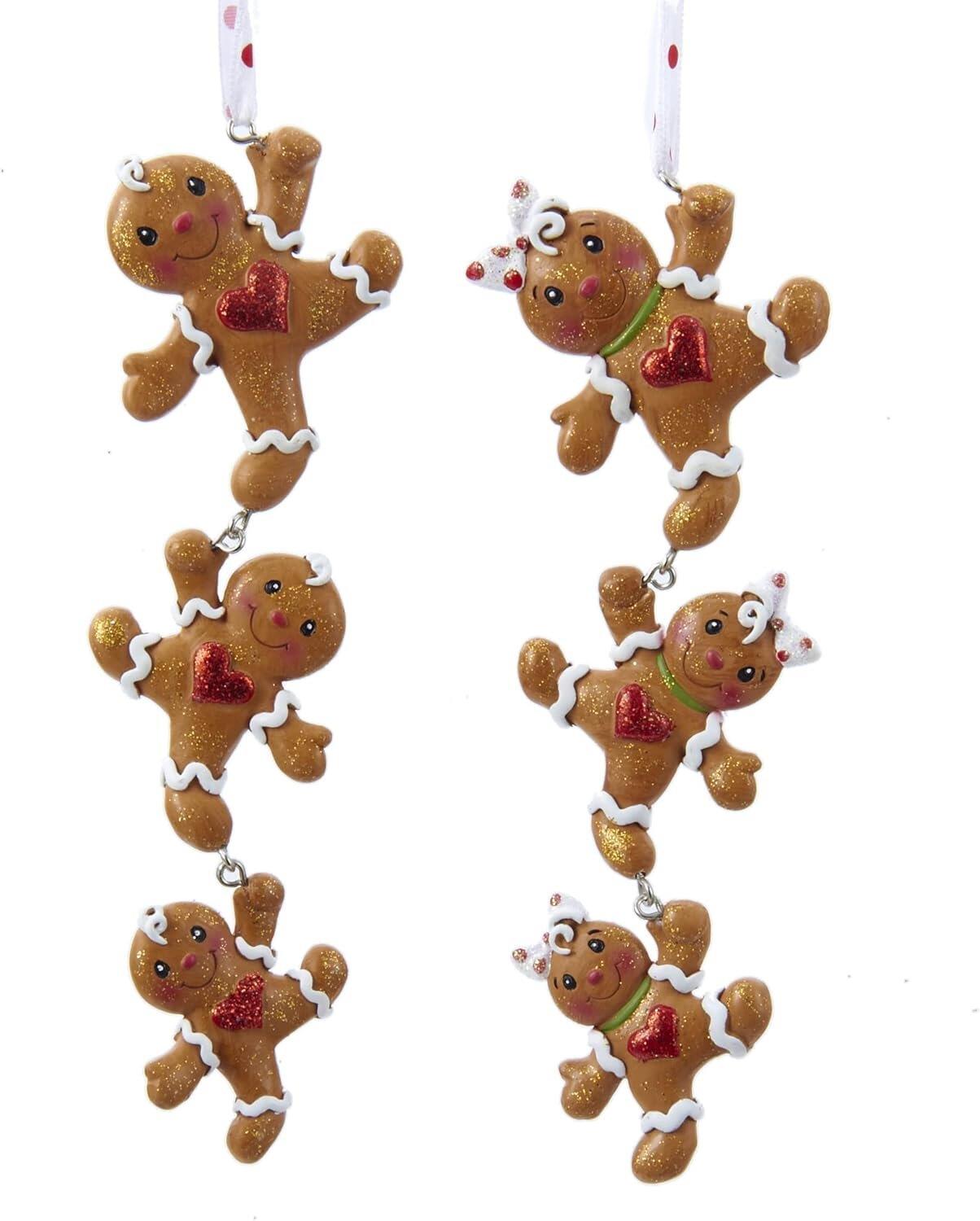 KURT ADLER Gingerbread Boy & Girl 1 ks