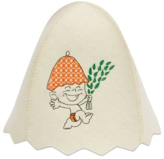 SOTRA Čiapka do sauny detská plstená, 100 % vlna Merino