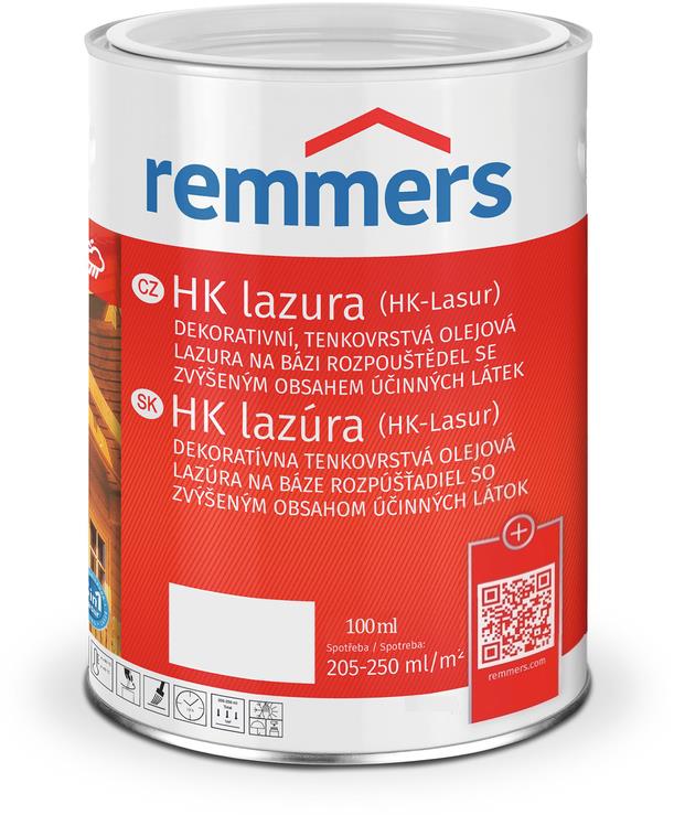 Remmers HK Lazúra 100 ml Pinie-Larche/Pínia-Modrín