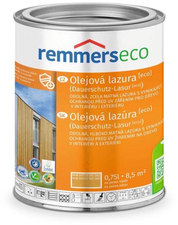 Remmers Olejová lazúra [ECO] 0,75 l Eiche hell/Svetlý dub