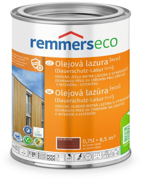 Remmers Olejová lazúra [ECO] 0,75 l Teak/Týk
