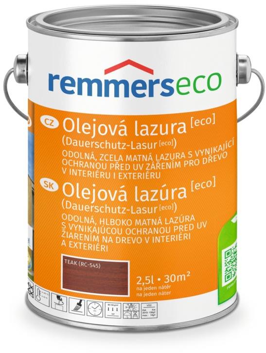 Remmers Olejová lazúra [ECO] 2,5 l Teak/Týk