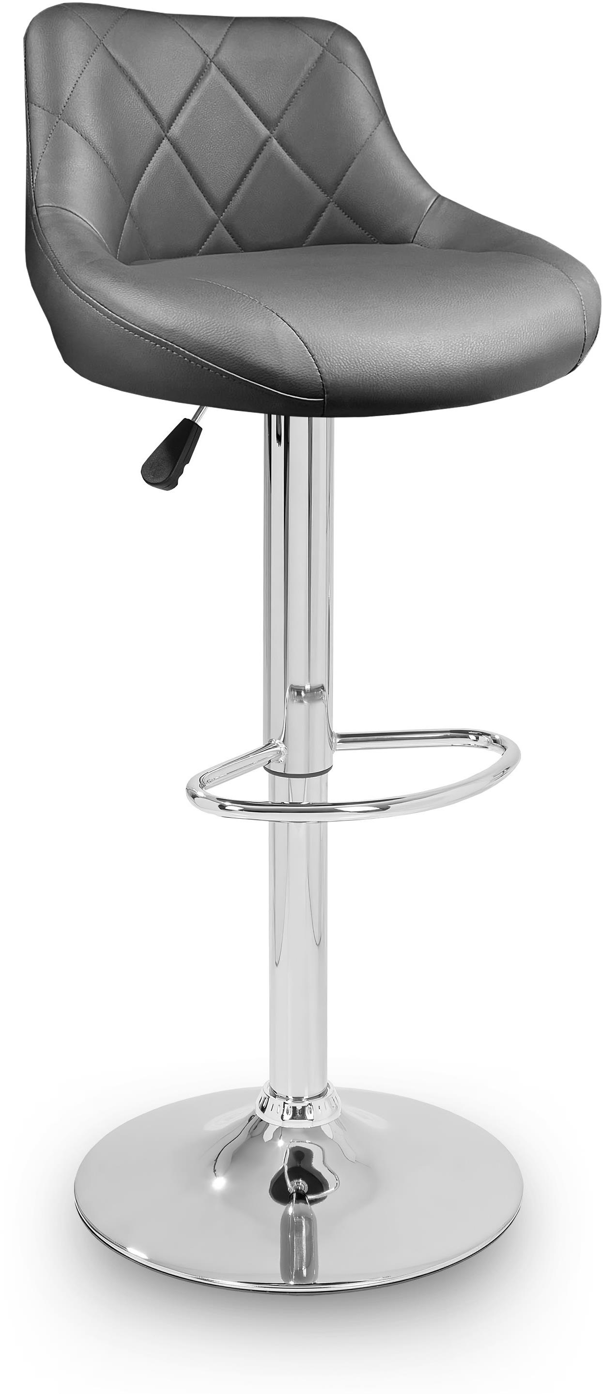 Aga Barová stolička sivá