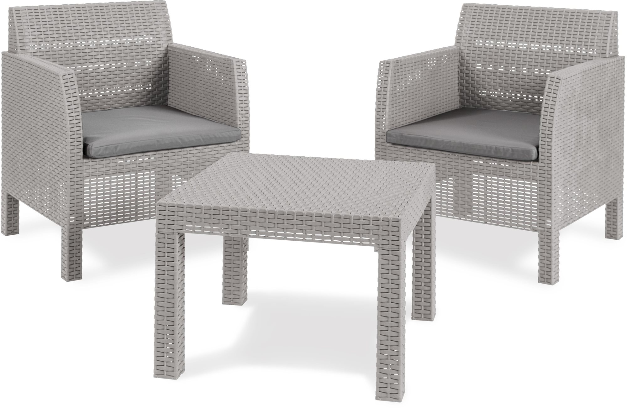 TOOMAX Matilde 2 seater set svetlo sivý