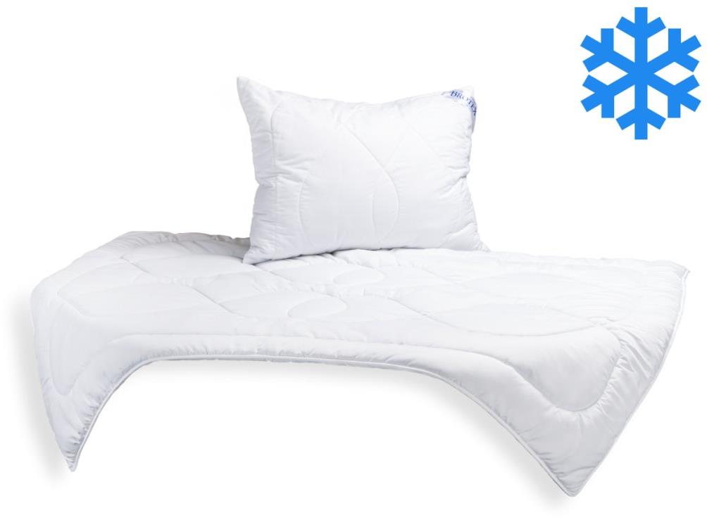 Brotex Zimná Súprava Luxus Plus, prikrývka 140 × 200 cm 1300 g + vankúš 70 × 90 cm 900 g Unico zip