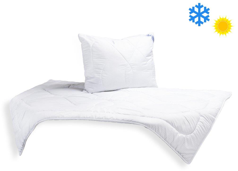 Brotex Celoročná Súprava, prikrývka AntiStress 140 × 200 cm 850 g + Vankúš Unico AntiStress 70 × 90 cm