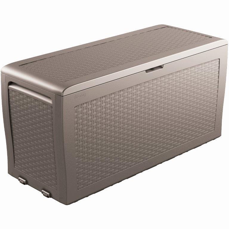KETER Záhradný úložný box Samoa Rattan Box 270 l, kapučíno