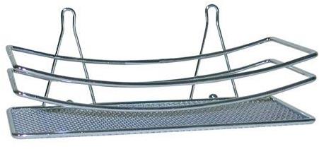 M.A.T. Group polička kúpeľňová 25 × 11 × 5,5 cm Cr