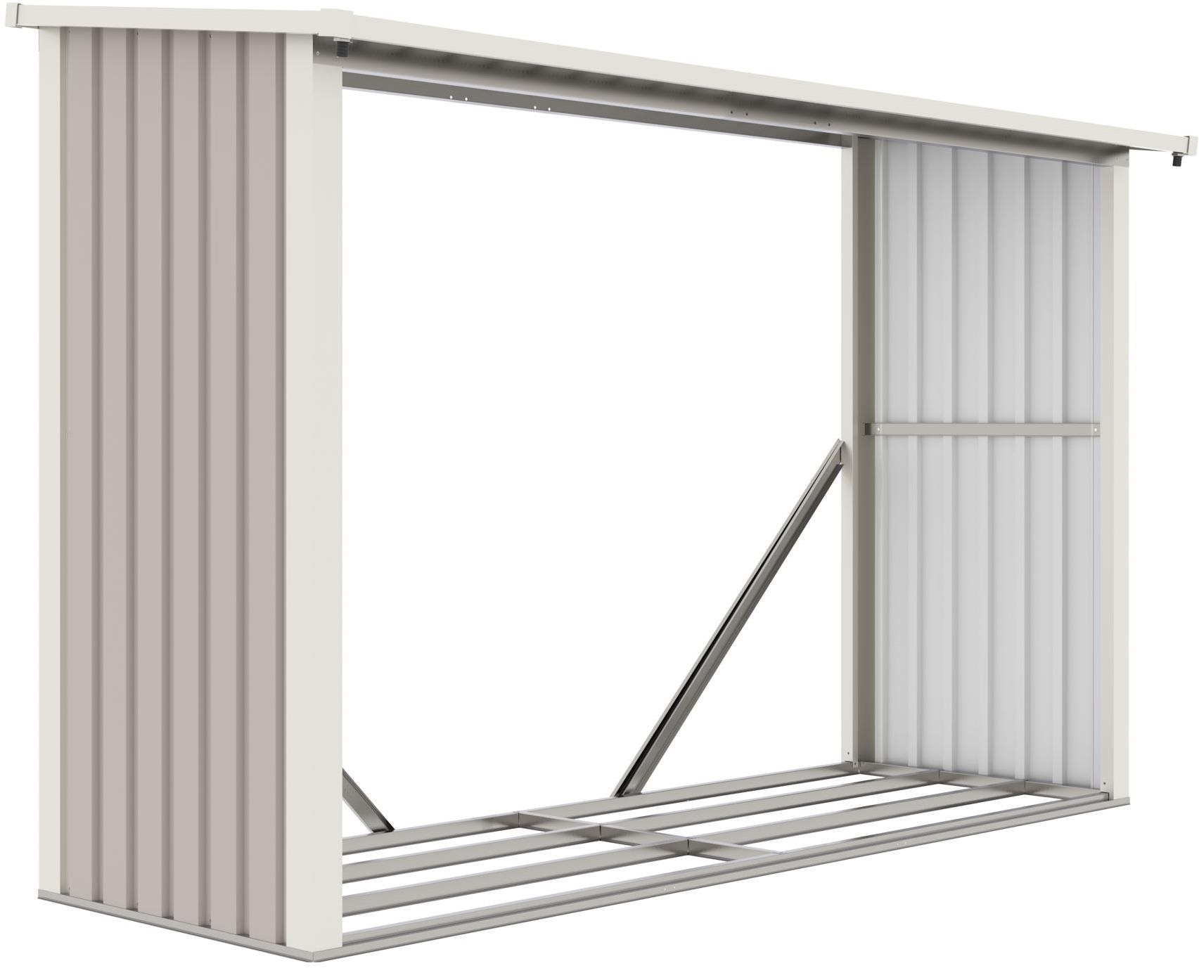 G21 Dreváreň WOH 335, sivá 242 × 156 × 89 cm