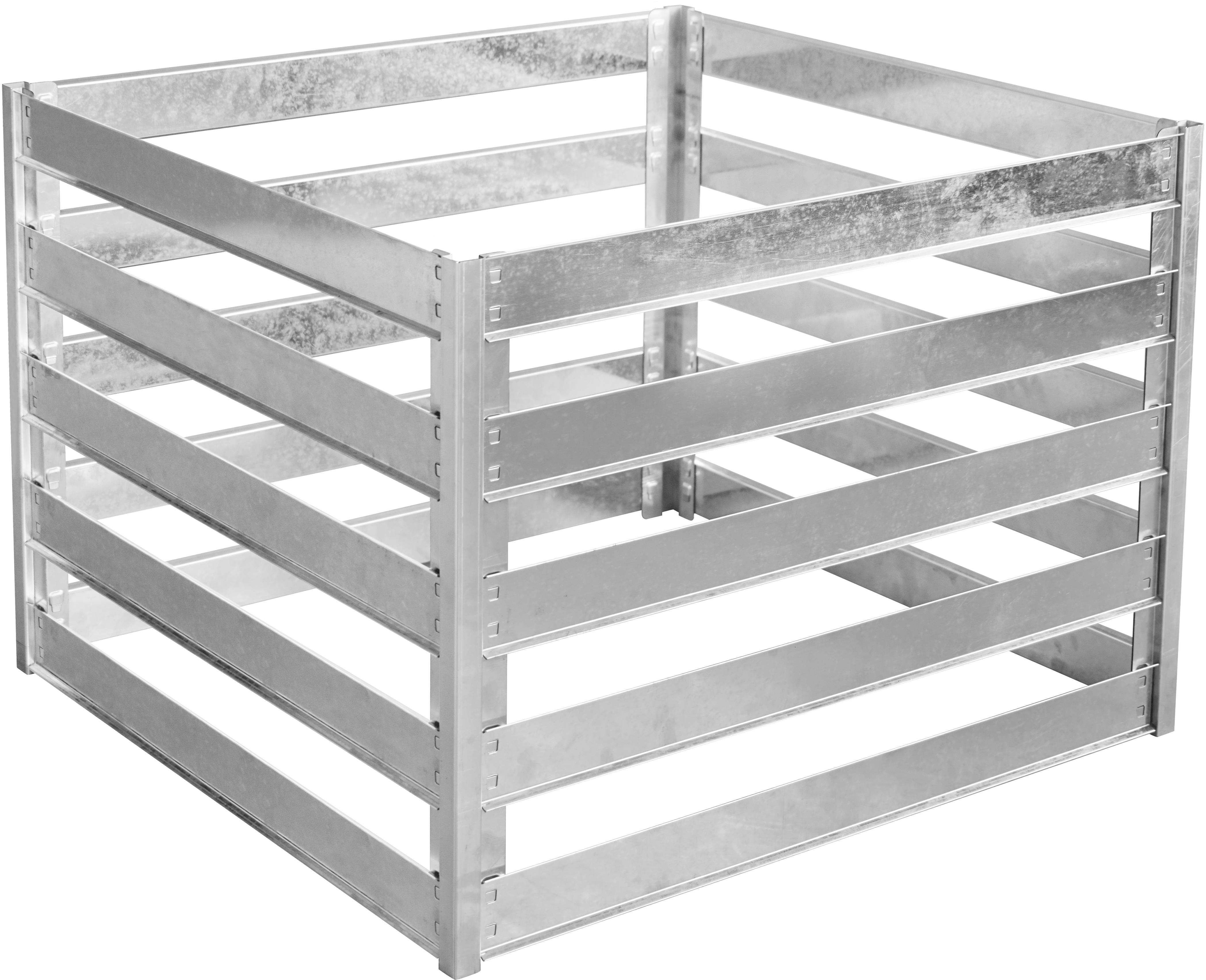 ROJAPLAST Kompostér plechový 560 l 93 × 93 × 70 cm