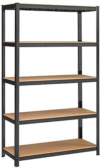 Artenat Regál Aires, čierny, 200 cm