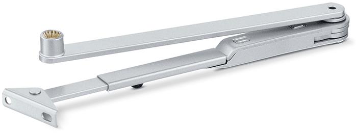 Geze Aretačné rameno TS 2000 / 4000 K – strieborné