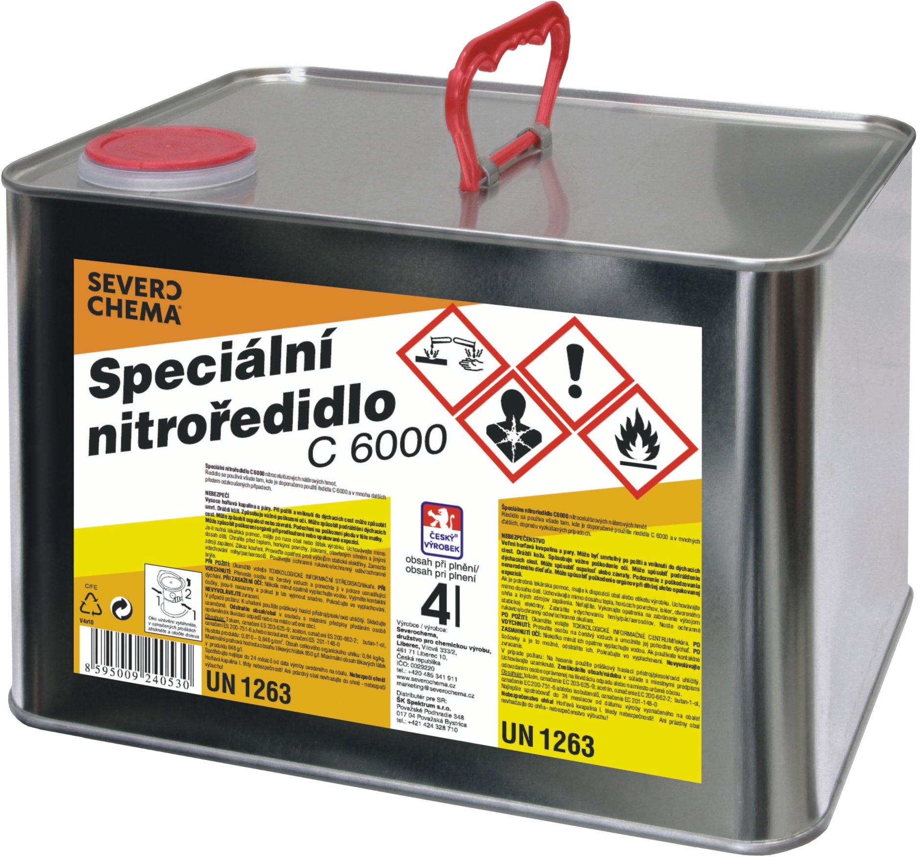 Severochema Riedidlo C6000 4 l