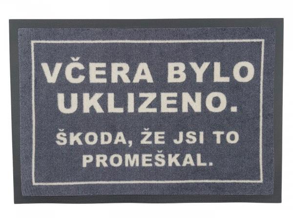 Aladin Rohožka Včera bylo uklizeno 40 × 60 cm