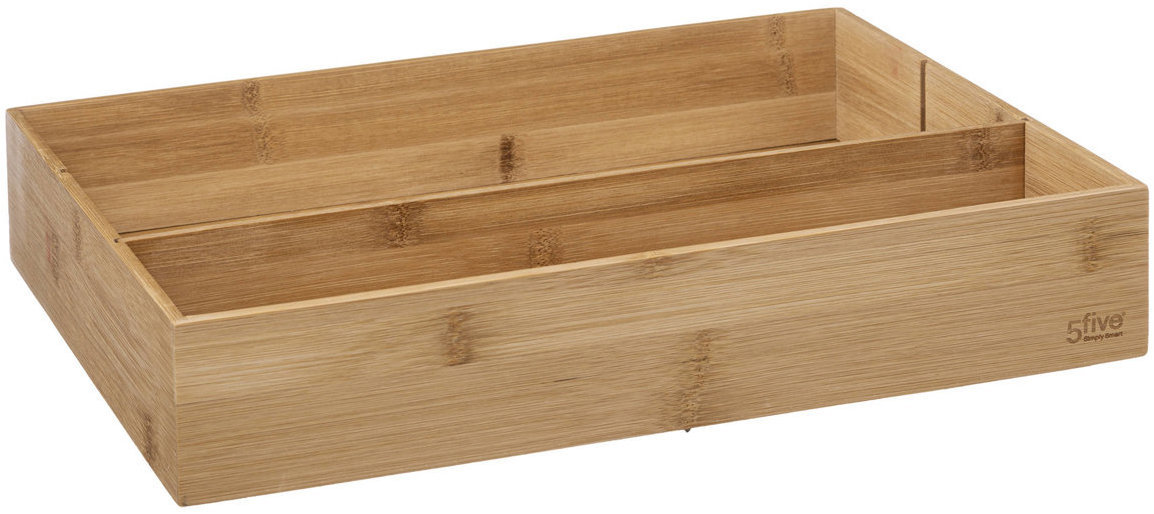 5five Organizér na kosmetiku Bamboo, 3 přihrádky