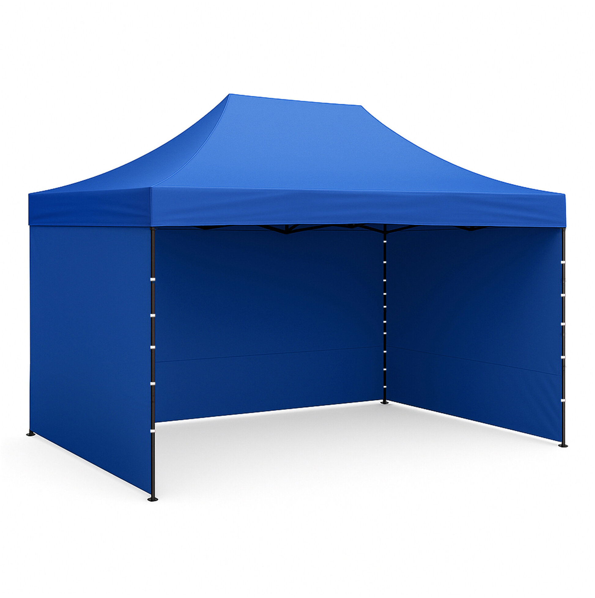 Aga – Nožnicový stánok, 3 × 4,5 m, modrý