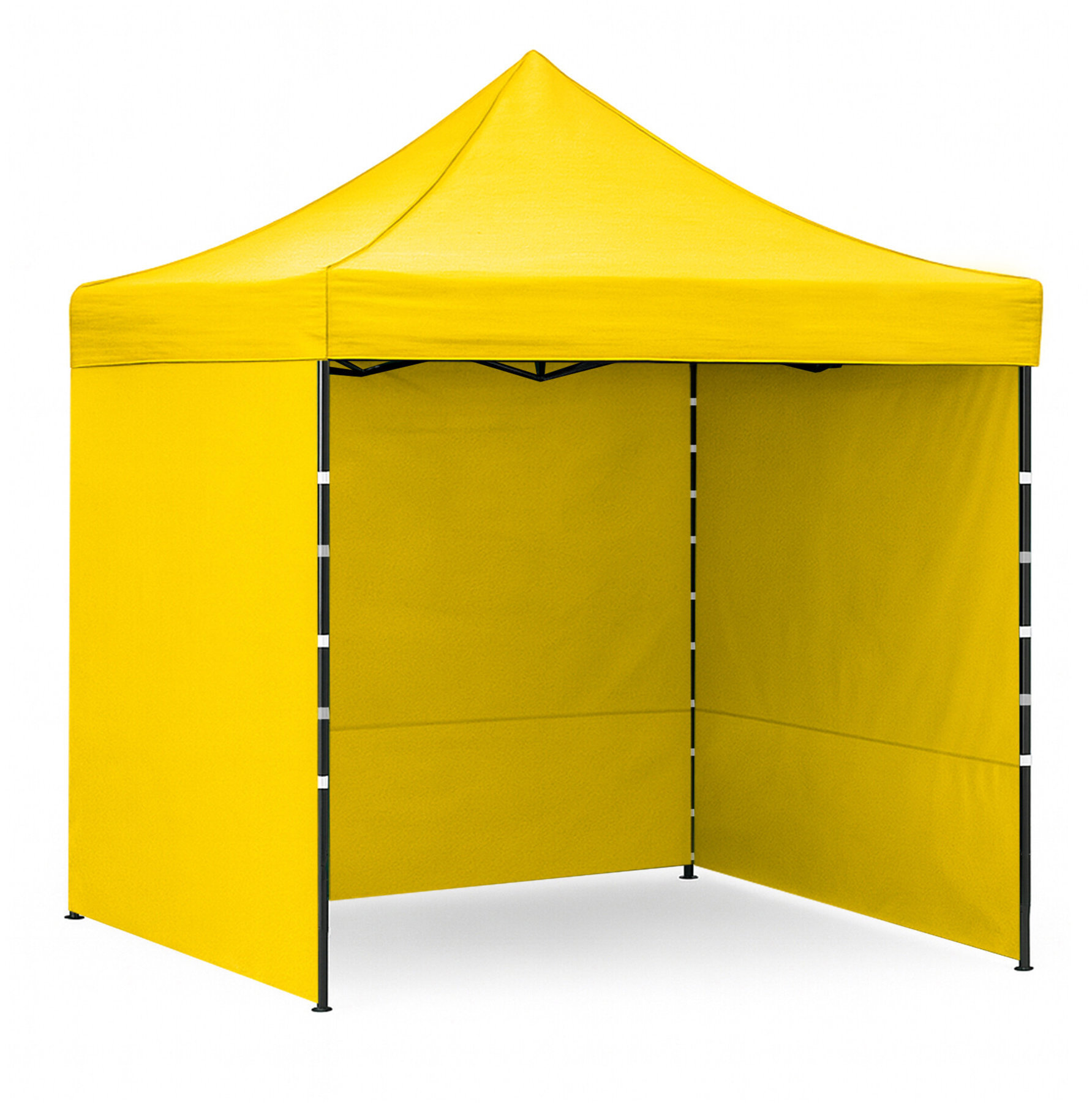 Aga – Nožnicový stánok PARTY, 3 × 3 m, žltý