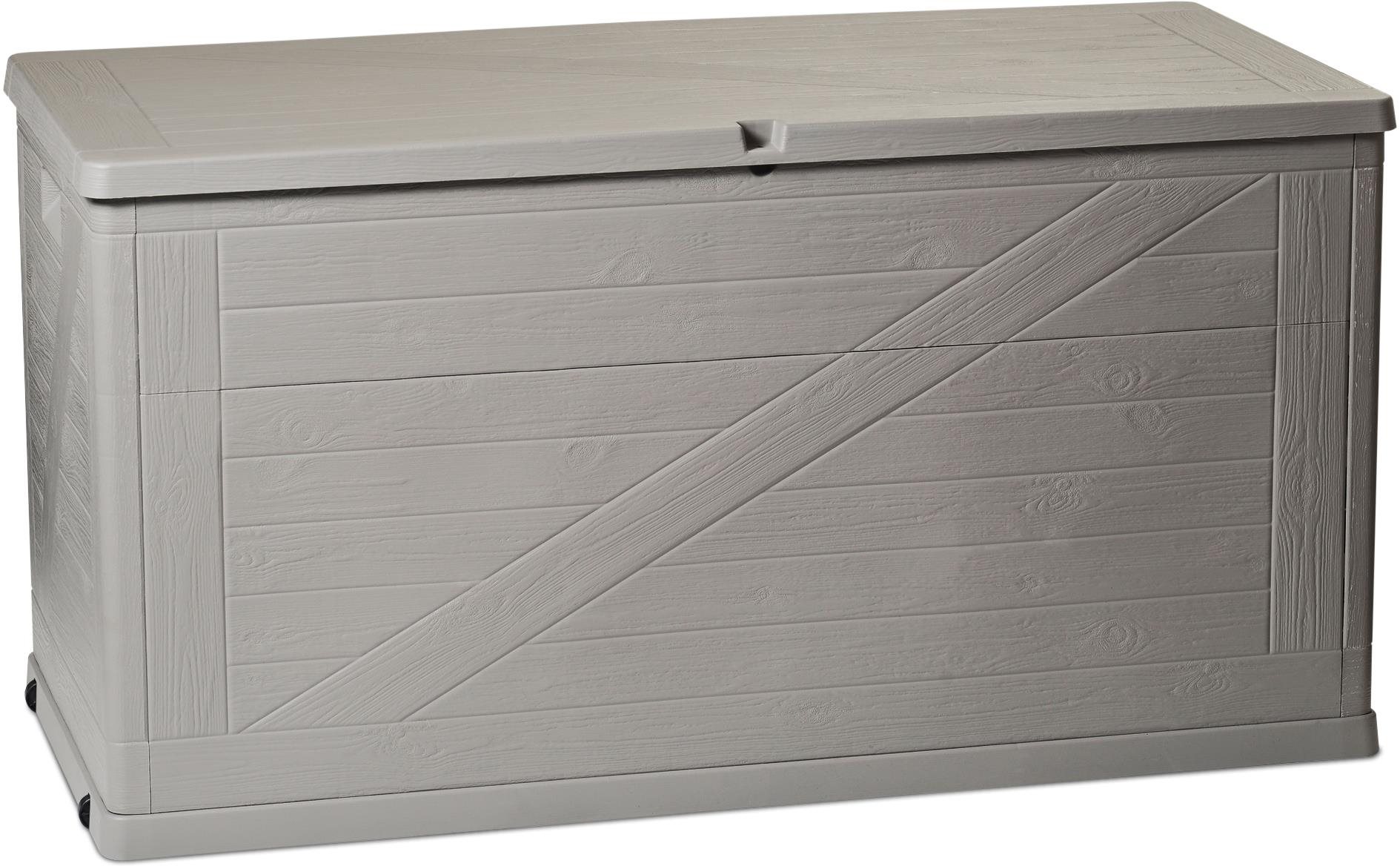 TOOMAX Wood úložný box 420 l – svetlosivý