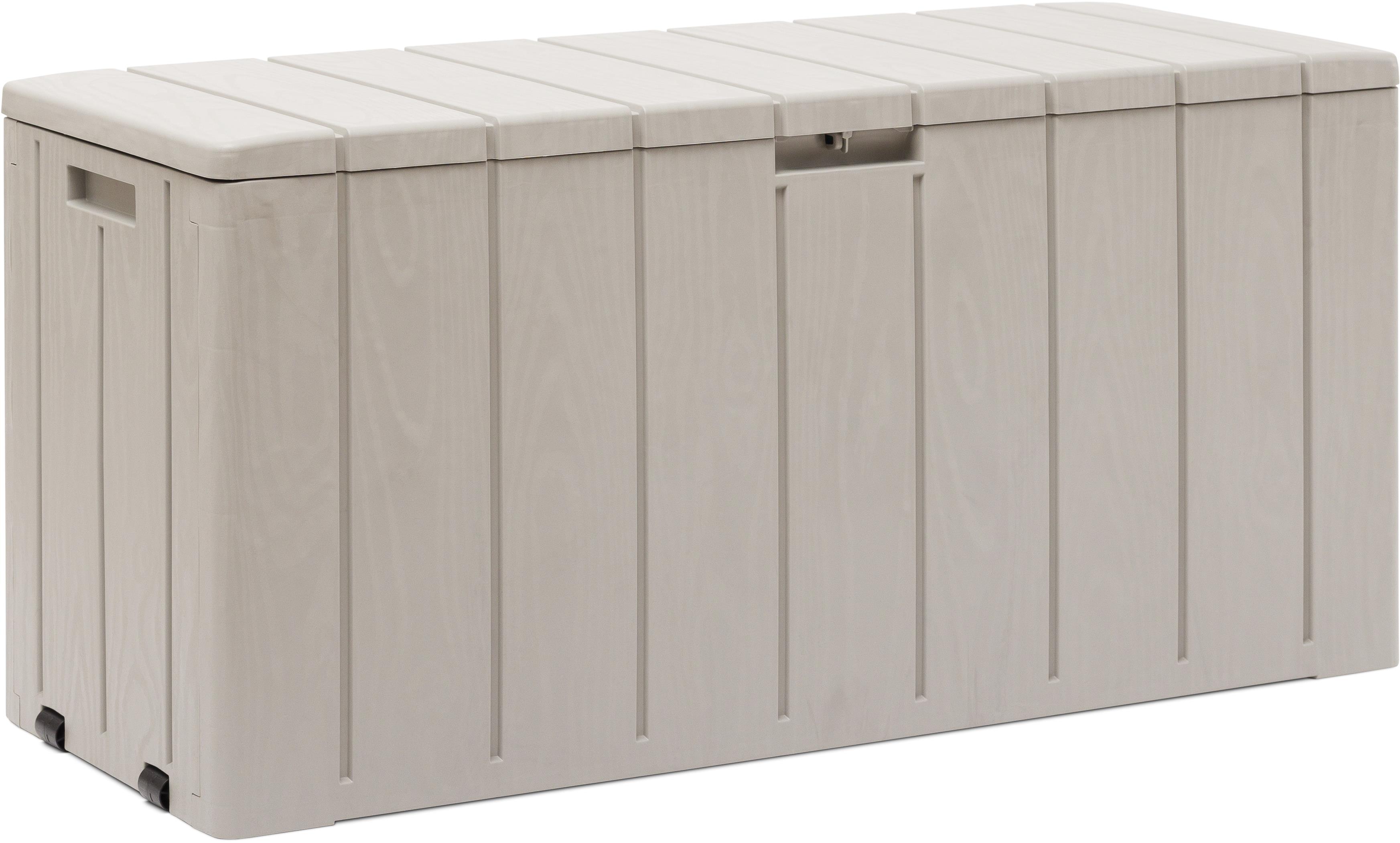 TOOMAX Záhradný úložný box Bravo 270 l, svetlosivý