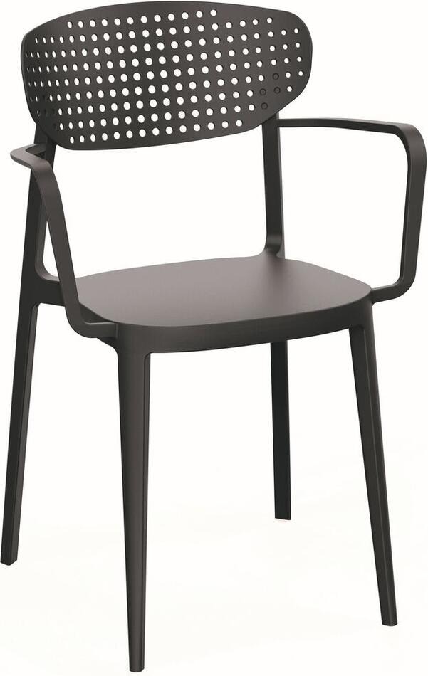 ROJAPLAST Kreslo Aire Armchair antracit