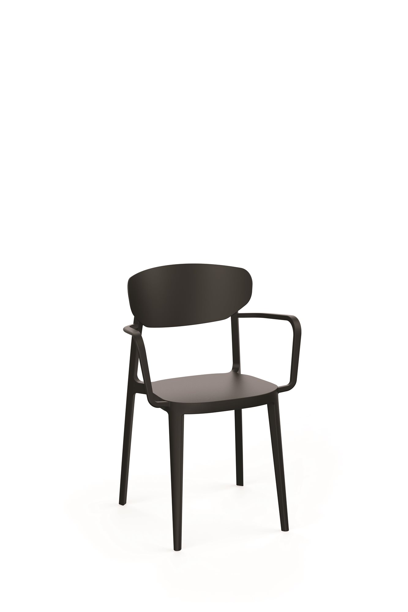 ROJAPLAST Kreslo Mare Armchair čierne