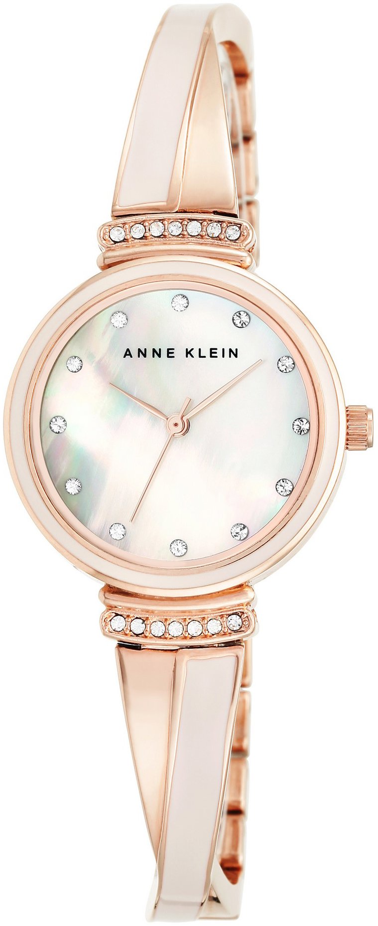 Anne Klein dámske hodinky okrúhle AK/2216BLRG