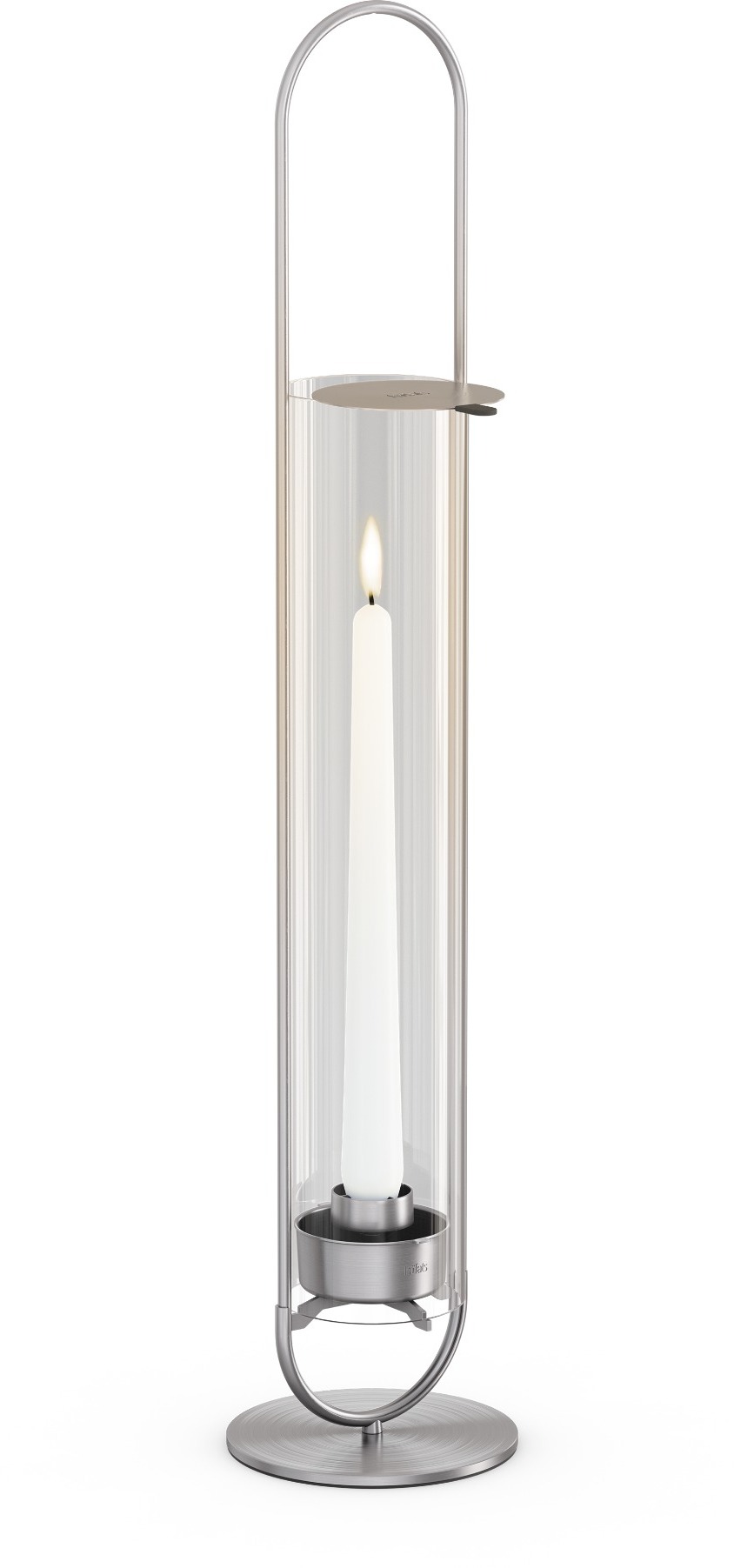Höfats Oval Candle 55 Silver