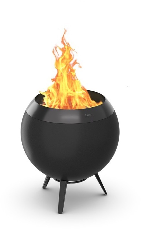 Höfats Moon 45 All Black – ohnisko s nízkou podstavou