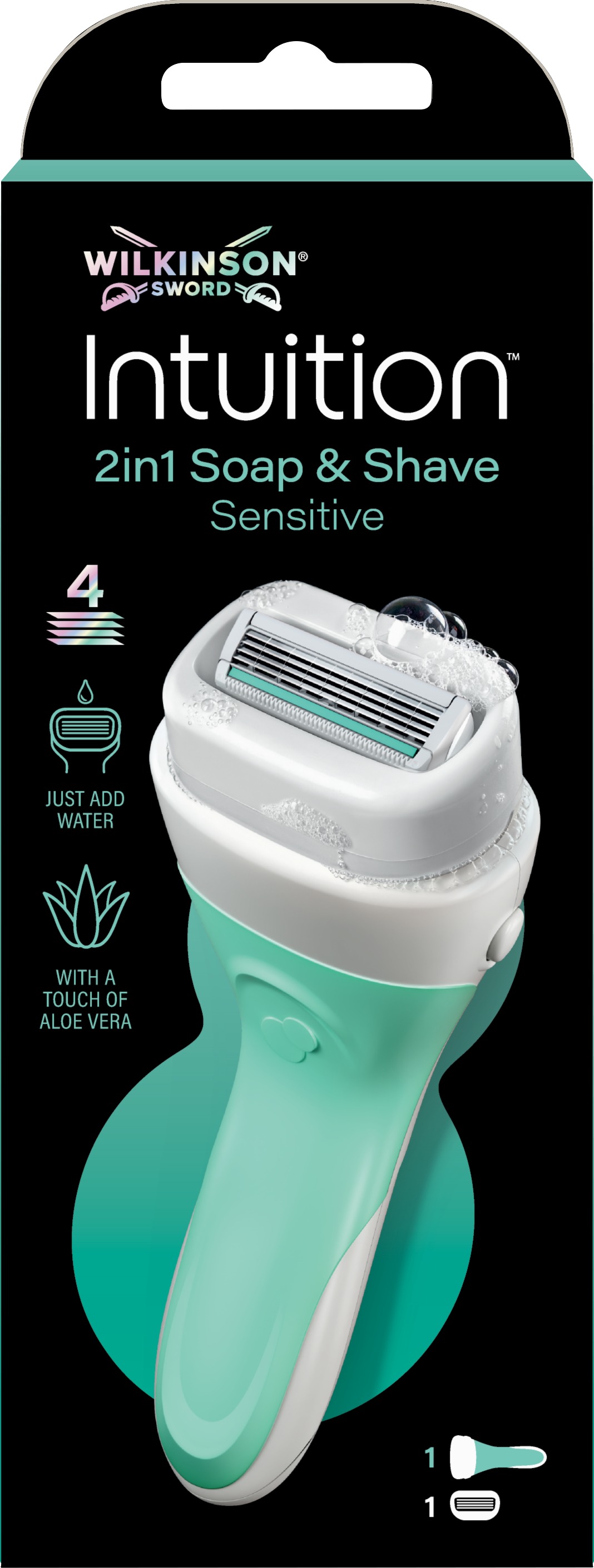 WILKINSON Intuition Naturals + hlavica 1 ks