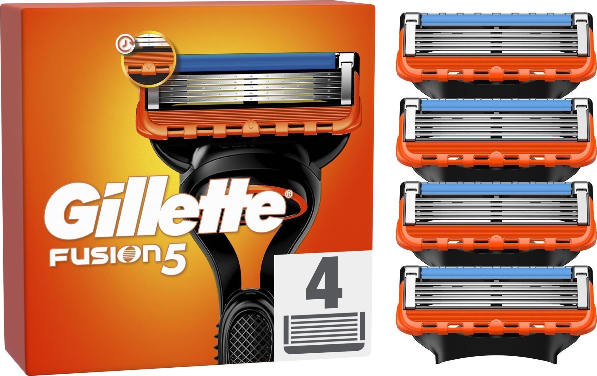 GILLETTE Fusion5 4 ks