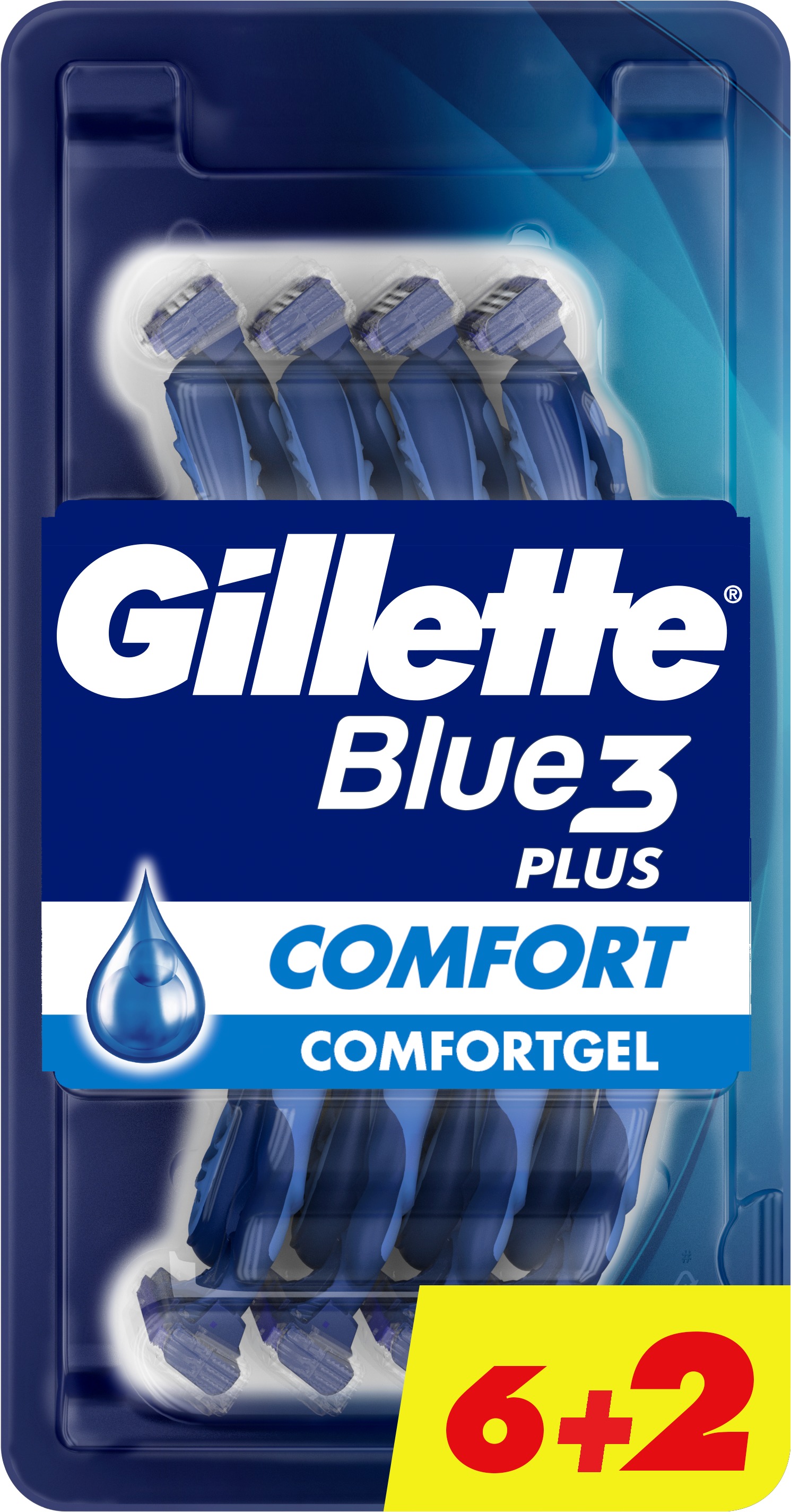 GILLETTE Blue3 8 ks
