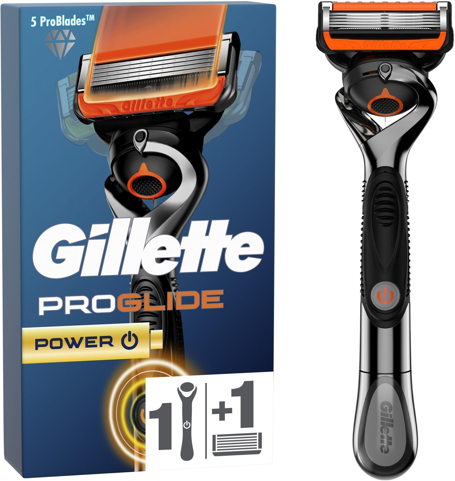 GILLETTE Fusion ProGlide Power + hlavica 1 ks