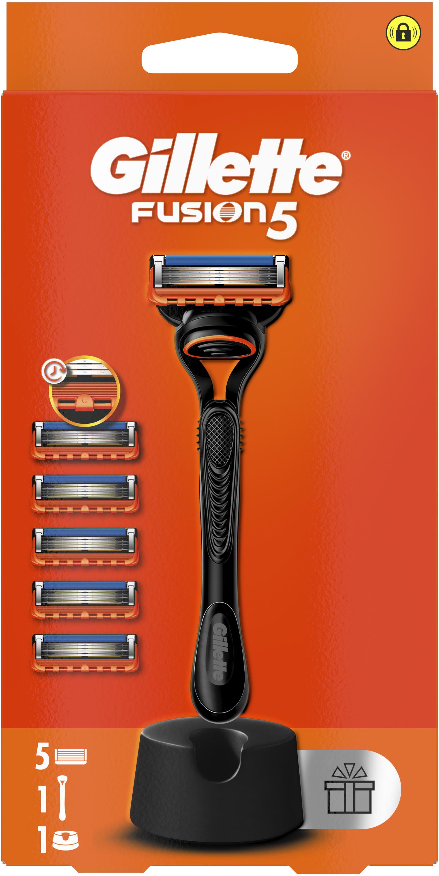 GILLETTE Fusion5 + hlavica 5 ks
