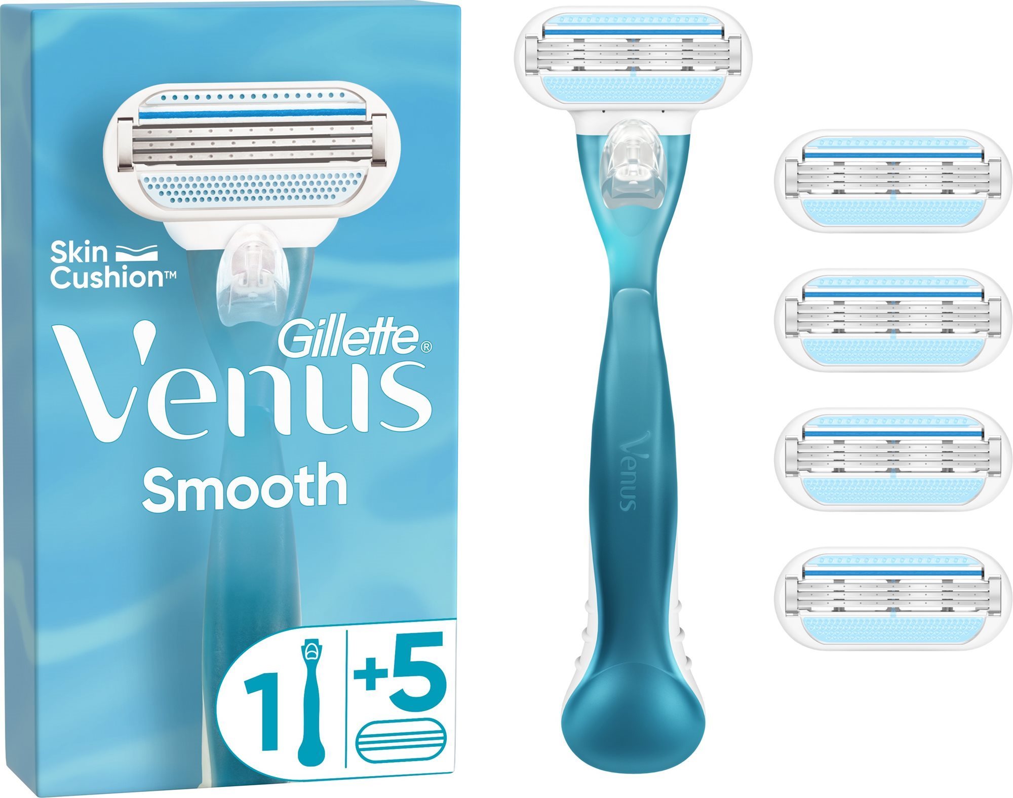 Gillette Venus rúčka + 5 hlavíc