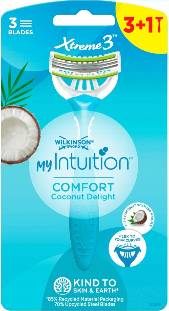 WILKINSON Xtreme3 My Intuition Coconut Delight 3 + 1 ks
