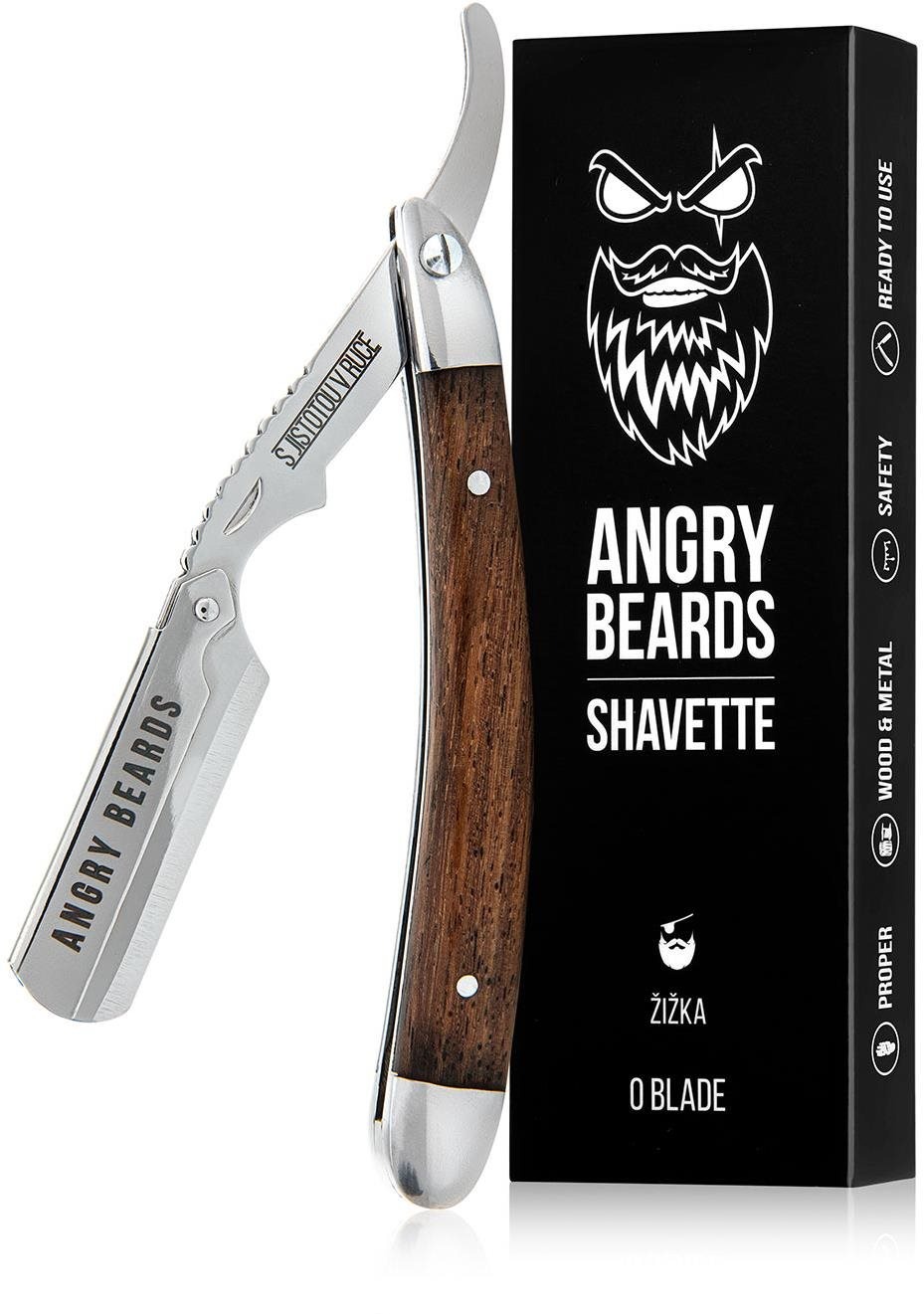 ANGRY BEARDS Žižka O Blade Shavetta