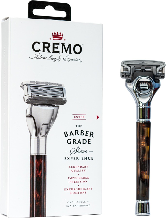 CREMO The Barber Grade + náhradné hlavice 2 ks