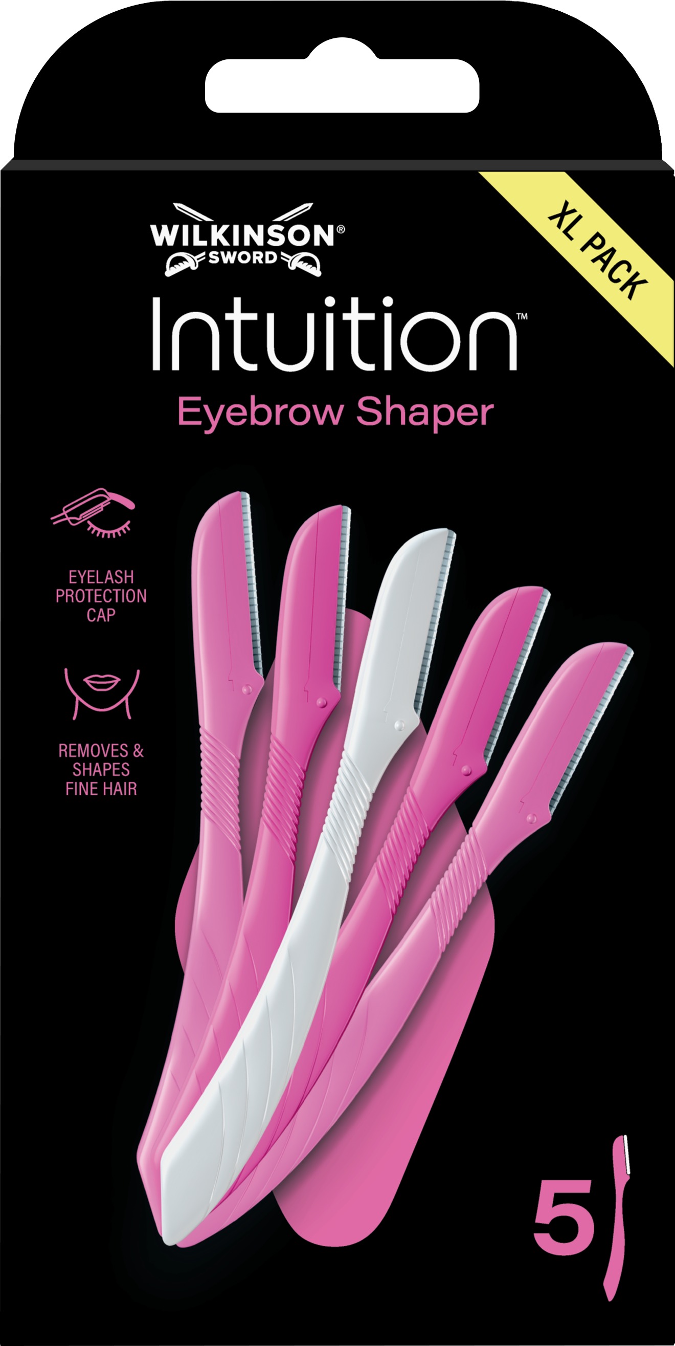WILKINSON Intuition Perfect Finish XL pack na obočie 5 ks