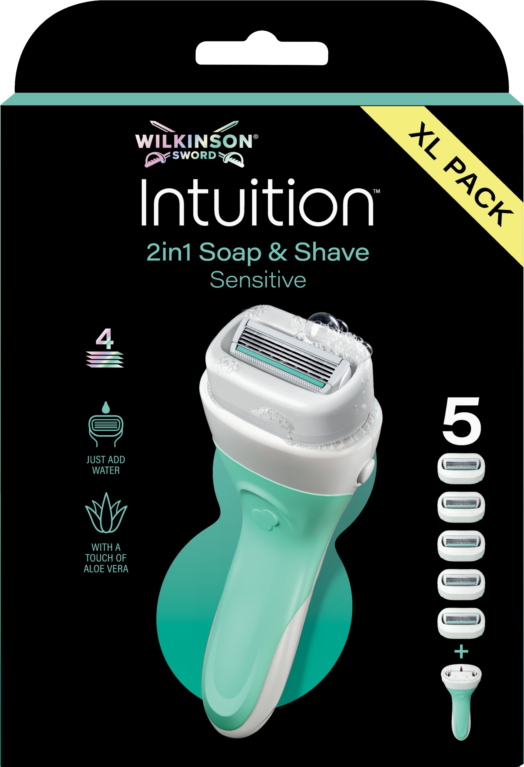 WILKINSON Intuition Sensitive Care XXL + 5 ks