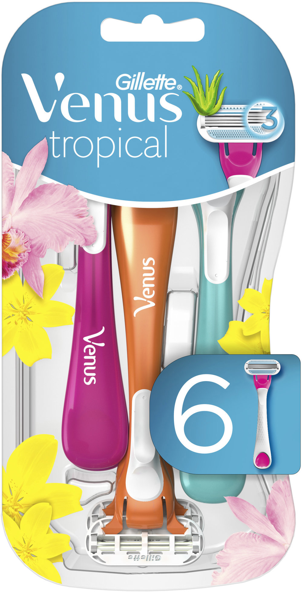 GILLETTE Venus Tropical 6 ks
