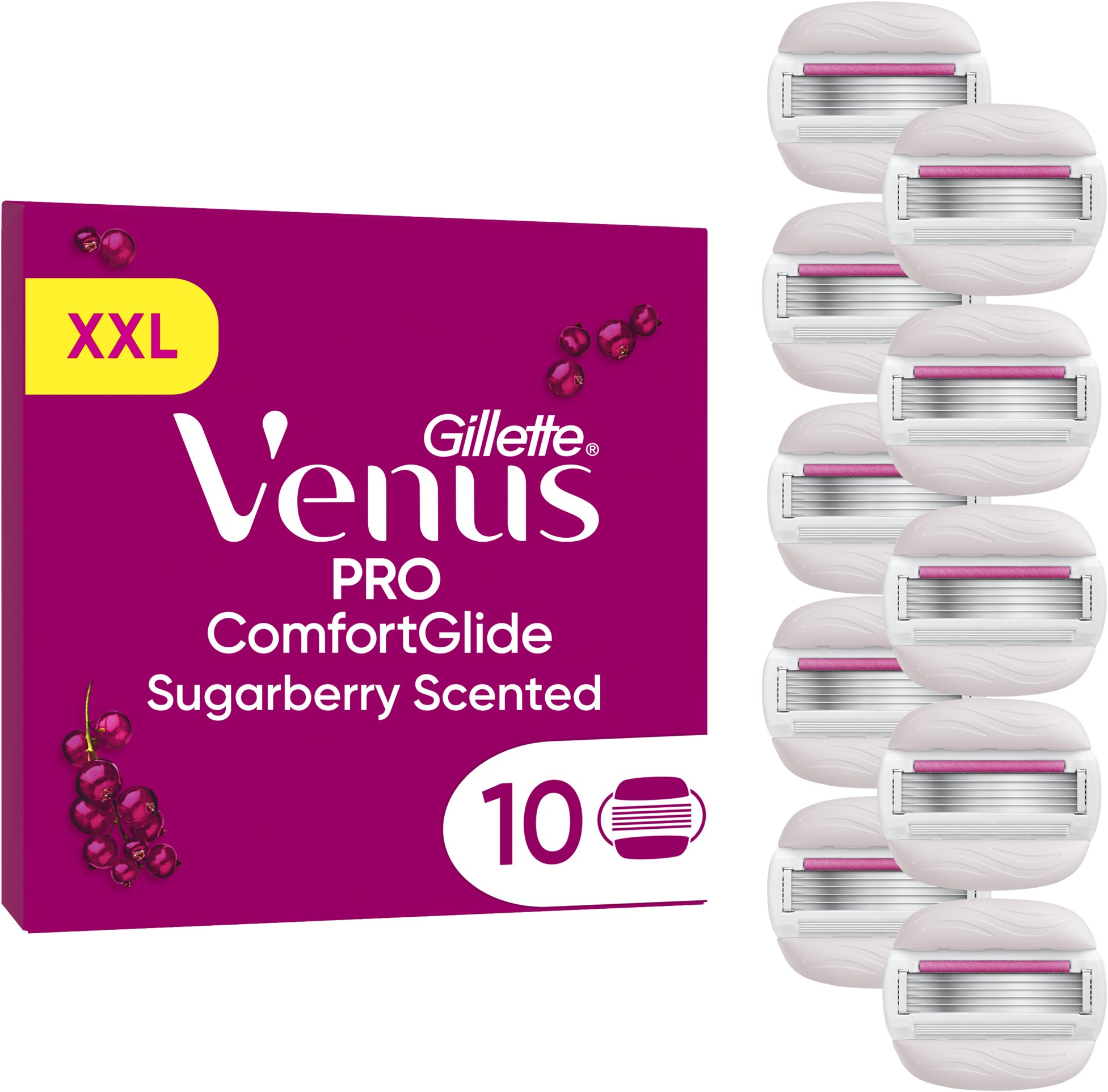 GILLETTE Venus Pro ComfortGlide Sugarberry 10 ks