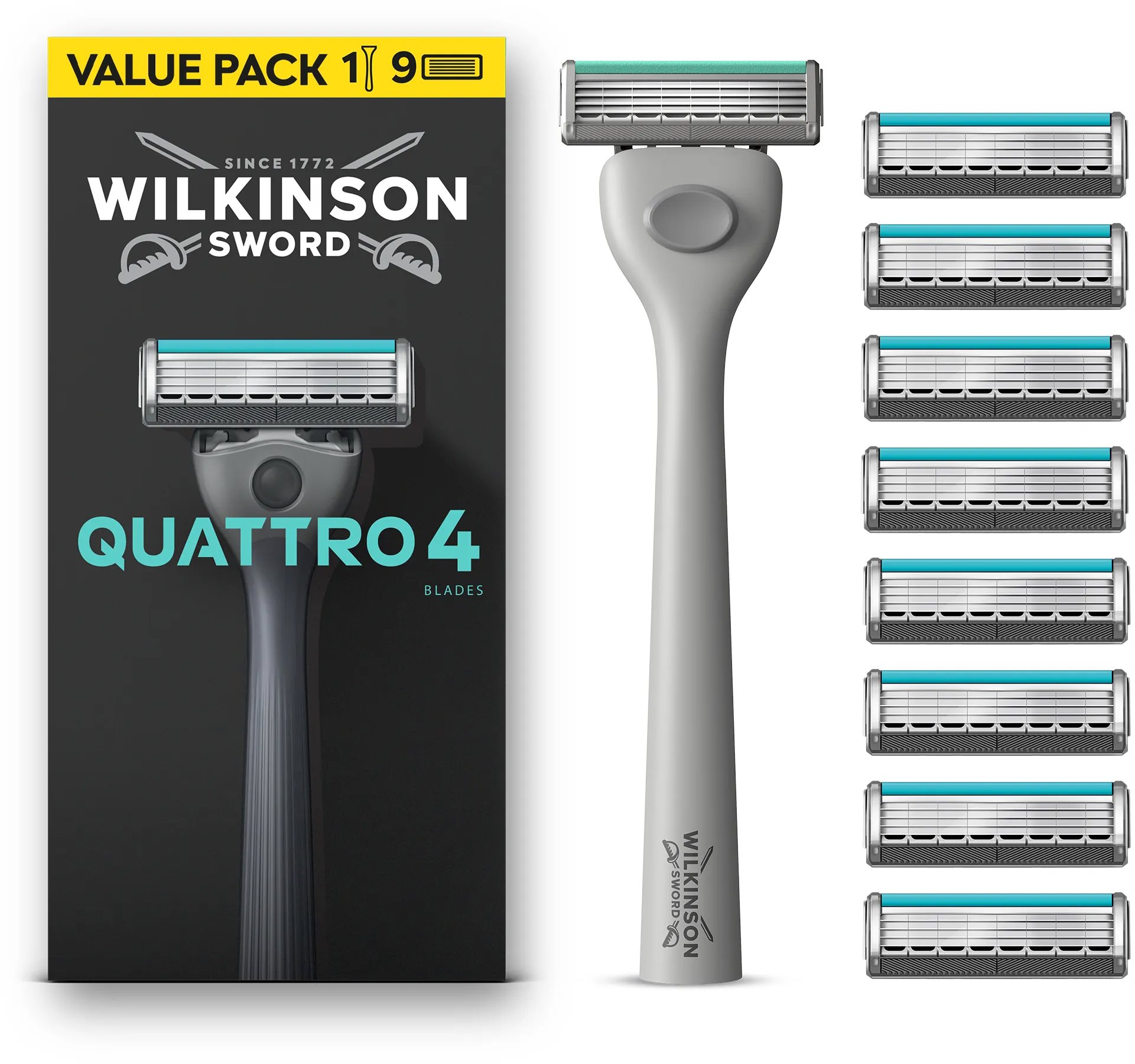 WILKINSON Skin Protection Quattro 4 + 9 ks