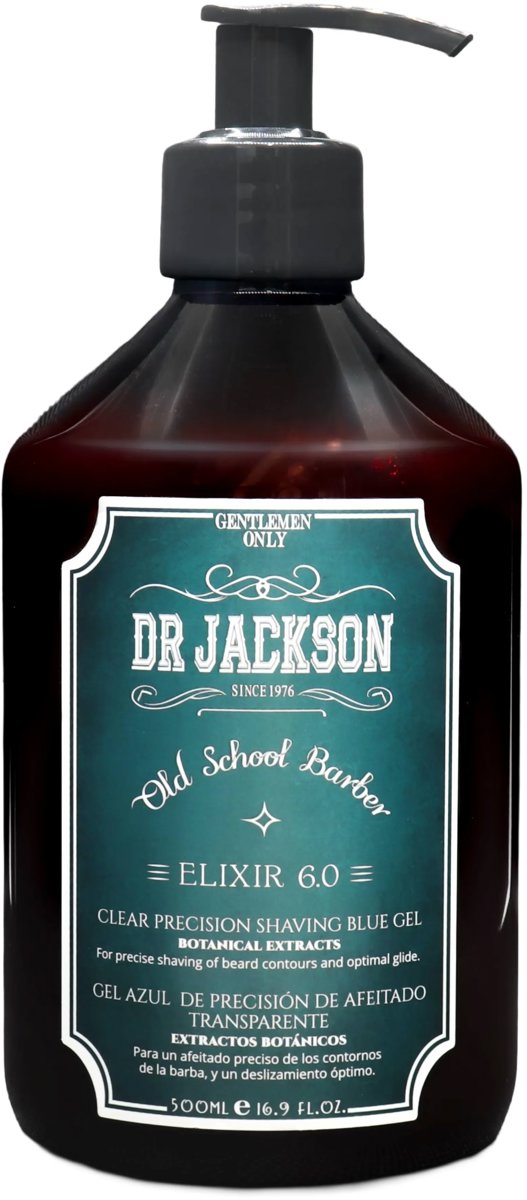 DR JACKSON Elixir 6.0 gel na holení 500 ml
