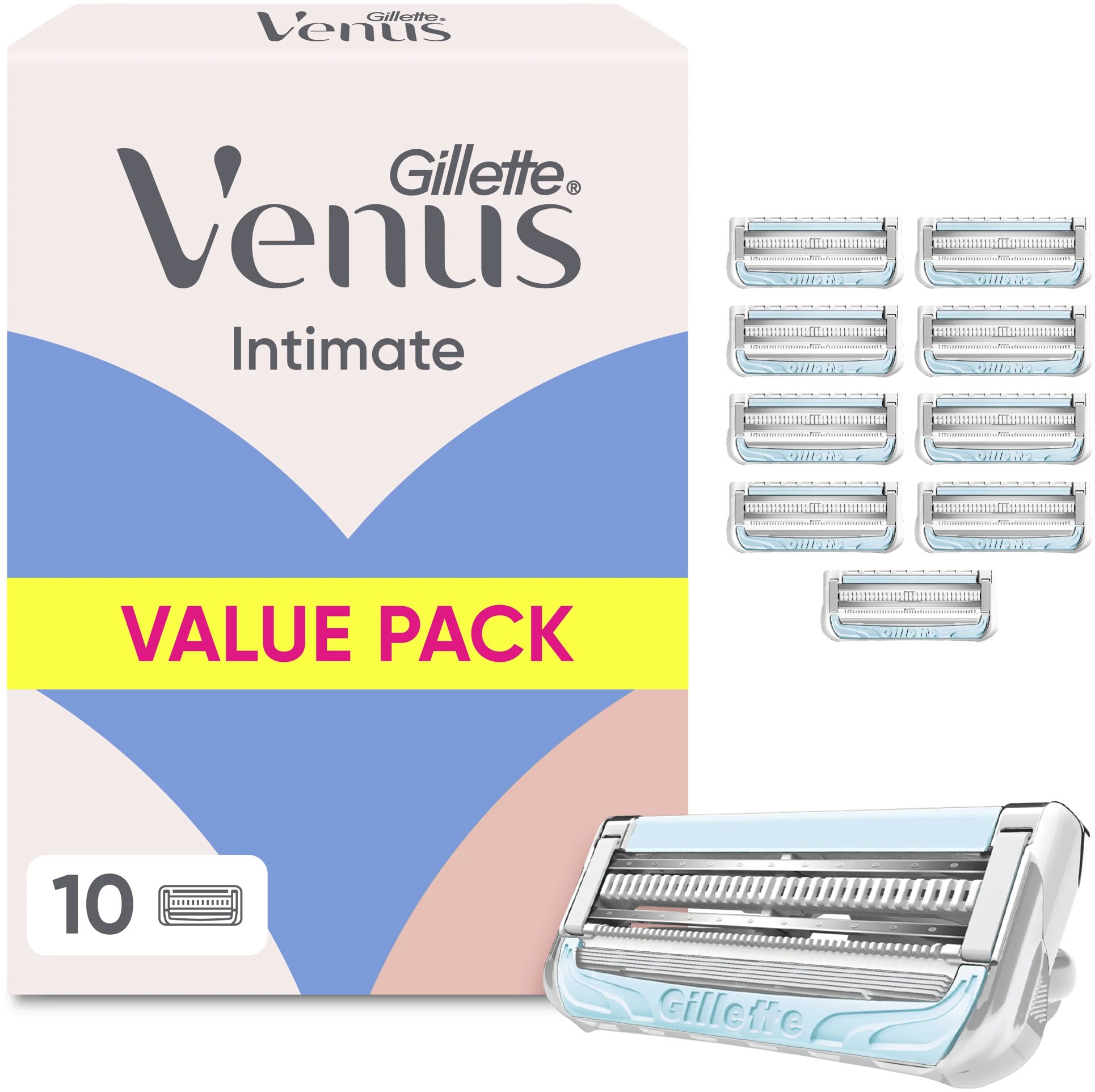 GILLETTE Venus Intimate 10 ks