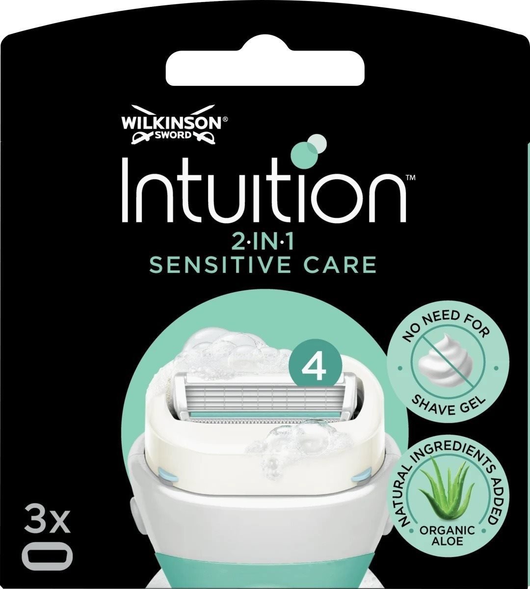 WILKINSON Intuition Sensitive Care 3 ks