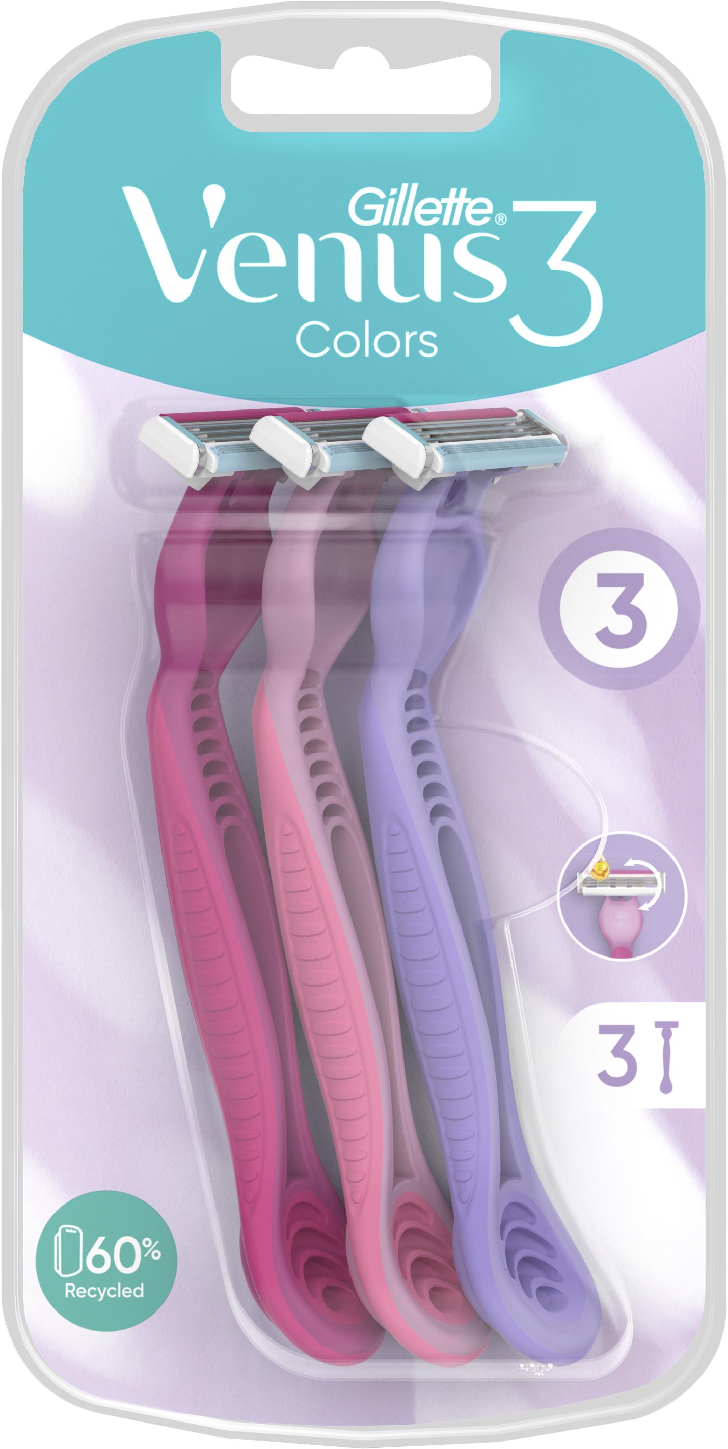 GILLETTE Simply Venus Plus PINK 3 ks