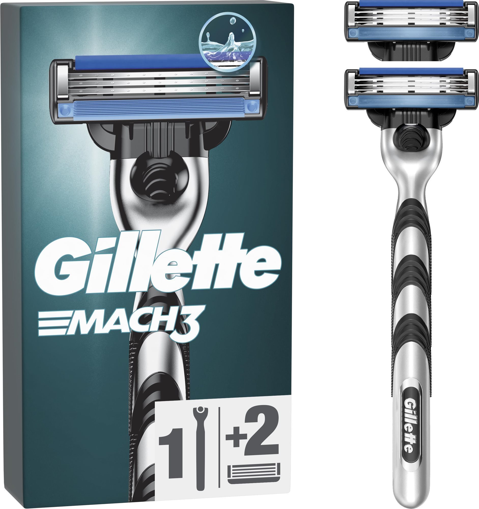 GILLETTE Mach3 + hlavica 2 ks