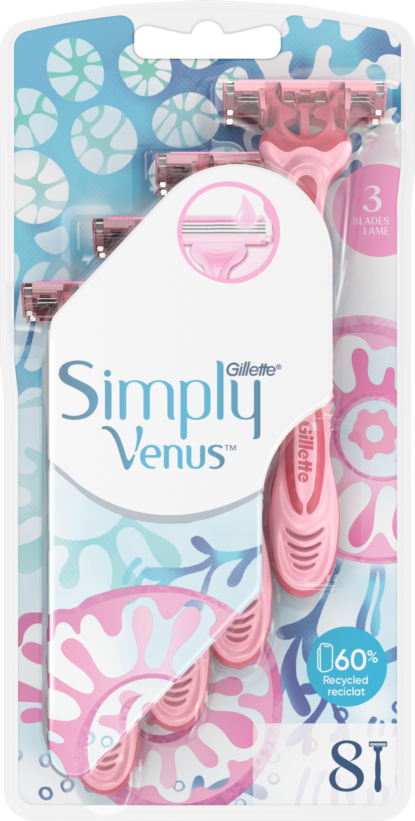 GILLETTE Simply Venus 8 ks